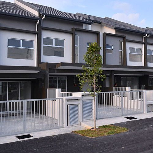 terraced house