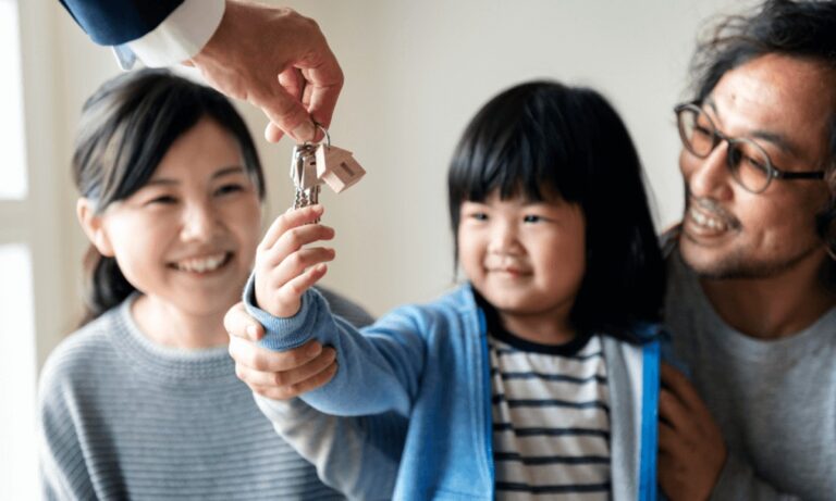 parents buy house for child