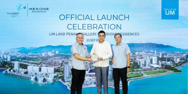 Waterfront Launch: IJM Land Unveils Merione Residences In Penang
